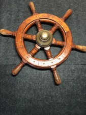 Altes Holz Steuerrad Maritime