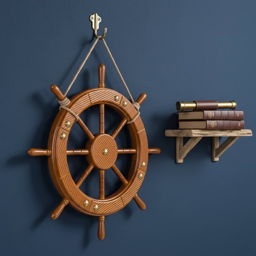 Nautisches steuerrad - nautisches,