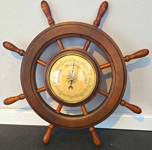 Steuerrad wandbarometer - steuerrad,