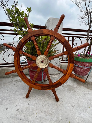 Maritim holz schiff rad wand - maritim,