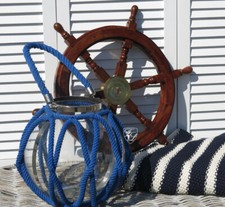 Maritim Steuerrad Segelschiff