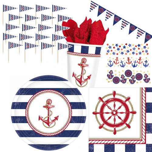 Mottoparty maritim steuerrad - mottoparty,
