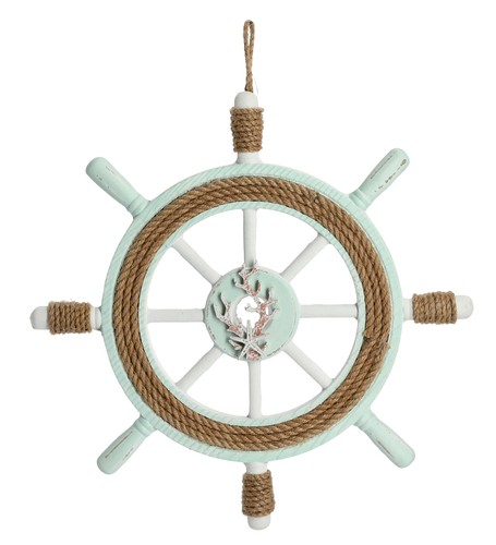 Deko steuerrad boot zum - deko,