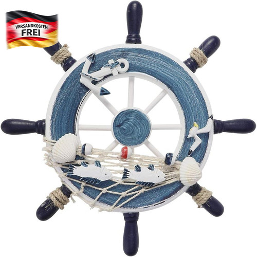 Nautisches wanddeko steuerrad - nautisches,