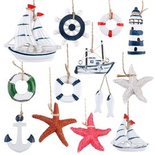 13 Stücke Maritime Anhänger