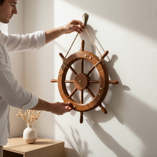 Nautisches steuerrad - nautisches,